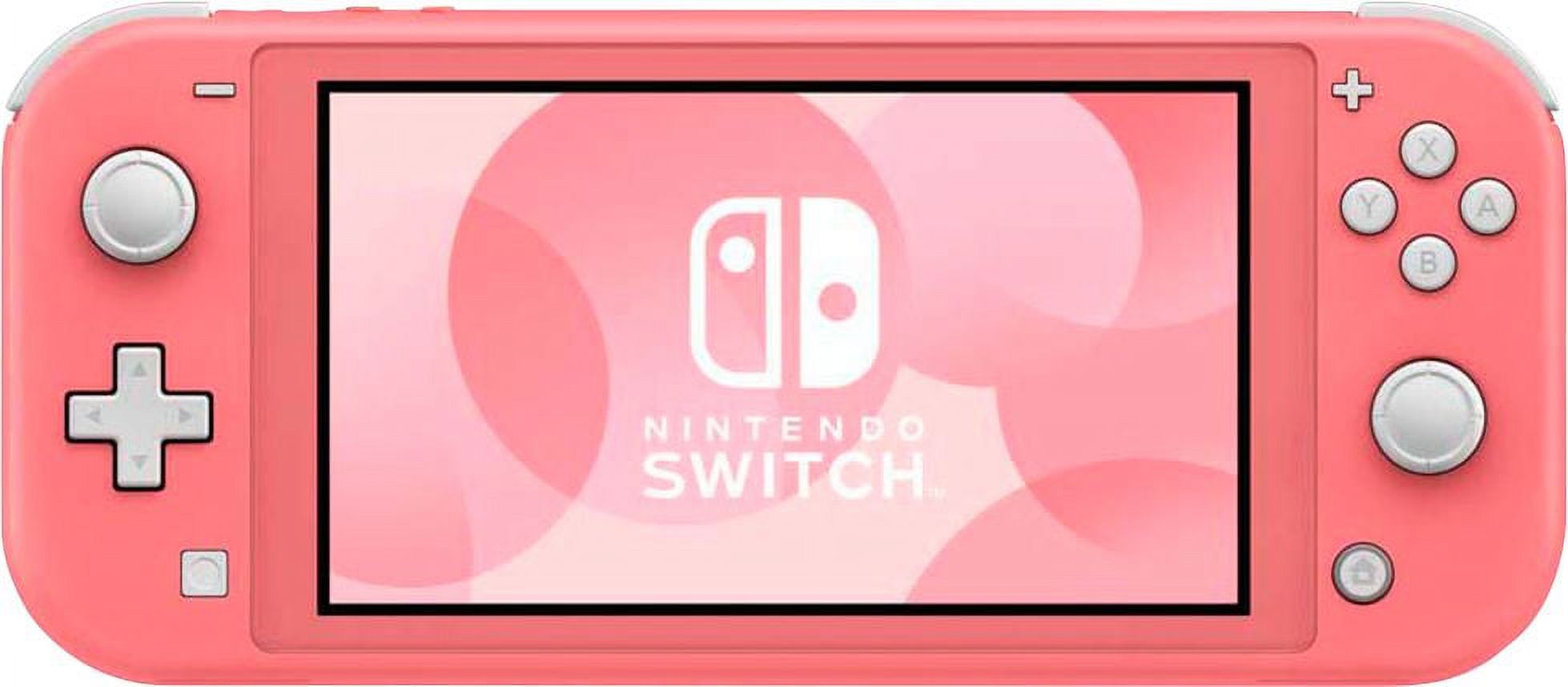 Nintendo Switch Lite Coral with Donkey Kong Country, Mytrix
