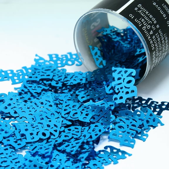 Confetti Word BABY BOY Blue Sky - Pouch (1/2 oz) - CCP7745