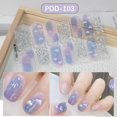 thumbnail image 1 of Nail Art Stickers, Full Cover Sticker, 3D Colourful Nail Stickers D Heat G4W5, 1 of 7