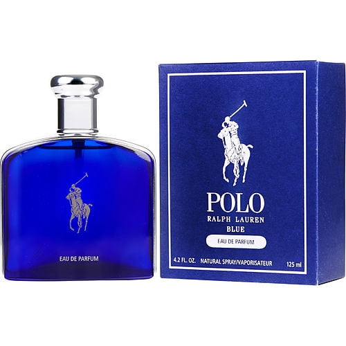 Ralph Lauren Polo Blue Eau De Parfum Spray, Cologne for Men, 4.2 Oz