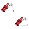 thumbnail image 1 of ZheElen Universal Car Whistle Refitting _ Whistle Exhaust Pipe Red XL 2Set, 1 of 6