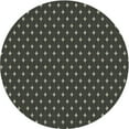 thumbnail image 1 of Ahgly Company Machine Washable Indoor Round Transitional Midnight Gray Area Rugs, 5' Round, 1 of 7