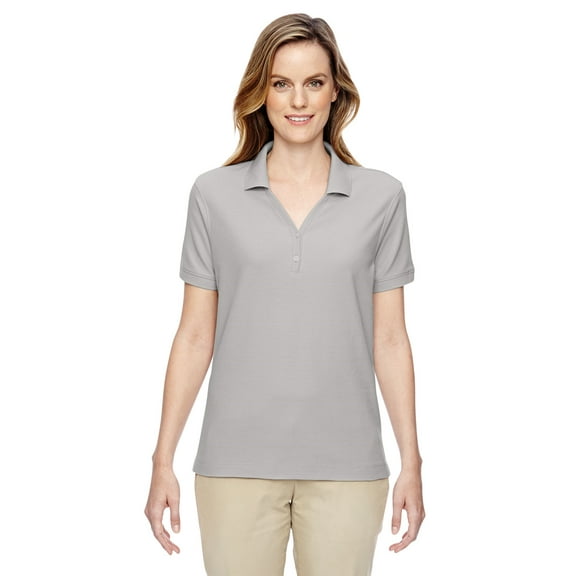 Devon & Jones D100W Ladies Pima Piqué Y-Collar Polo