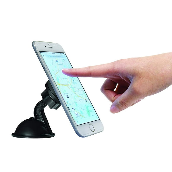 Handiholder- Car Dashboard Desk Stand Smartphone Tablets Magnetic Phone Mount- Black