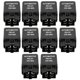 thumbnail image 2 of 10Pcs DC12V 40A Automobile Car Air Conditioner Condensers Relay with 5 Cable Socket, 2 of 5