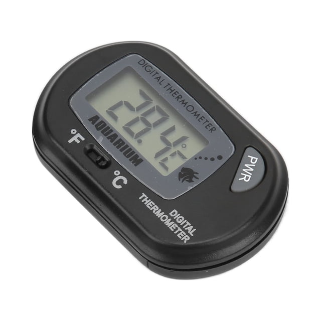 Fish Tank Thermometer,LCD Digital Aquarium Thermometer Waterproof Probe Thermometer Water Thermometer User-Friendly Design