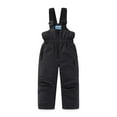 thumbnail image 4 of Ruyang Kids Thermal Snow Pants Boys Girls Winter Waterproof Trousers Thick Warm Ski Overalls Windproof Elastic Snowsuit, 4 of 7