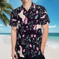 thumbnail image 5 of High Quality Hawaiian Shirts for Men Short Sleeve Aloha Beach Shirt Floral Summer Casual Button Down Shirts Blouses VEA4MS, 5 of 7
