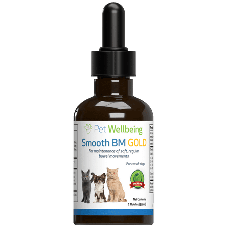 UPC: 0661822600085 | Pet Wellbeing Cat Feline Constipation Support – Smooth BM Gold 2oz