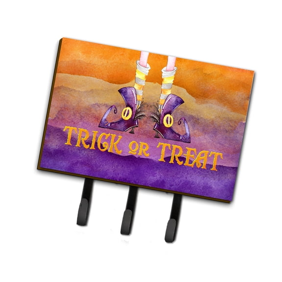 Halloween Trick Witches Feet Leash or Key Holder