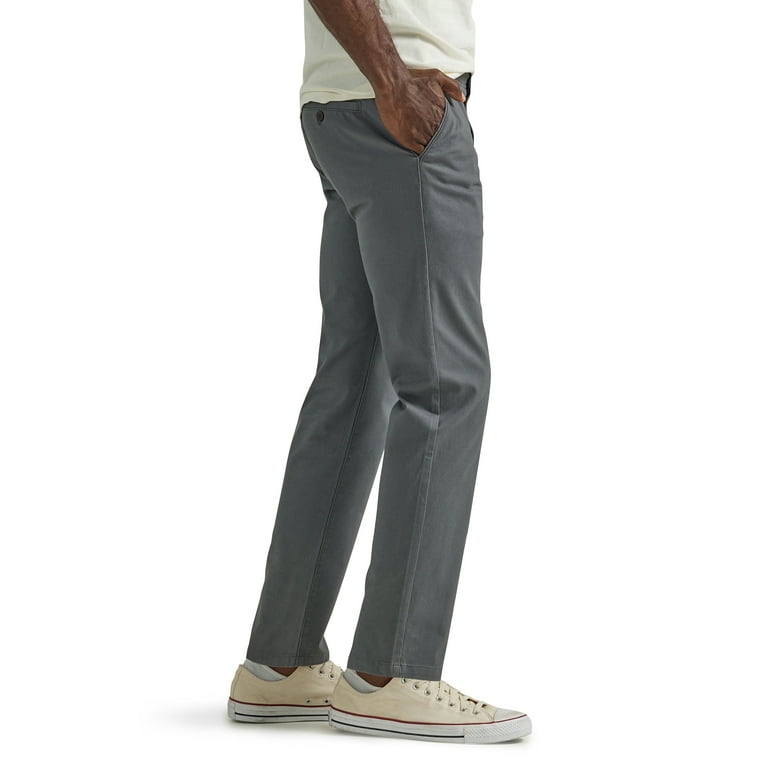Lee® Men's Extreme Motion Flat Front Slim Straight Pant with Lee® Men's Extreme Motion Flat Front Slim Straight Pant with
