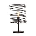 thumbnail image 1 of Urban Designs 7718629 Coiled Iron Shade Table Lamp - 20 x 11 x 11 in., 1 of 1