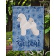 thumbnail image 3 of Carolines Treasures CK5969GF Bichon Fris? Welcome Flag Garden Size Small multicolor, 3 of 3