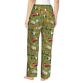 thumbnail image 3 of Picia Transportation Prints Womens Soft Woven Cotton Elastic Waistband Sleep Pajama Pant Lounge Sleep Pant With Pockets And Drawstring-Small, 3 of 9