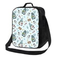 thumbnail image 1 of Balery Winter Wonderland Light Blue Caja de Almuerzo y Bolsa de Almuerzo para Hombres y Mujeres, Bolsa de Almuerzo Reutilizable con Gran Capacidad, Bolsa de Almuerzo Aislada, 1 of 7