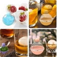 thumbnail image 6 of Ice Ball Maker Mold, Whiskey Ice Mold, Round Ice Cube Mold, Silicone Sphere Ice Cube Mold 4 pcs for Coffee Cocktails, 6 of 6