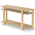 thumbnail image 6 of Safavieh Edisyn 3 Shelf Solid Wood Console Table in Natural, 6 of 11