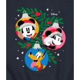 thumbnail image 3 of Disney - Mickey Minnie Pluto Ornaments - Men's Crew Fleece Sweatshirt Sweatshirt, 3 of 5