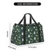 thumbnail image 3 of Balery Green Frogs Bolsa de Gimnasio para Mujeres, Bolsa de Viaje con Bolsillo Húmedo, Bolsa de Fin de Semana para Mujeres, Bolsa de Viaje Resistente al Agua, 3 of 7