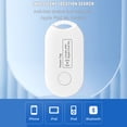 thumbnail image 1 of , Keys Finder and Item Tags Certification for Car Keys and Phones Bags and More Remote Control Finder Full Global Coverage Phone Finder iOS Compatible White, 1 of 7