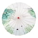 thumbnail image 1 of Paraguas de papel engrasado chino, sombrilla oriental, accesorios para fotos, resistente al viento, de seda de 32 pulgadas Estilo I, 1 of 6