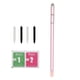 thumbnail image 1 of 4 in 1 Wear-resistant Stylus Pen Fiber Tip for Mobile Phone Tablet Painting Handwriting Capacitive Stylus Pink, 1 of 4
