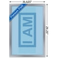 thumbnail image 3 of I Am - Text Wall Poster, 14.725" x 22.375", Framed, 3 of 3