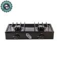 thumbnail image 1 of Parrilla de Gas con 2 Quemadores IUSA Negro, Reacondicionado, 1 of 9