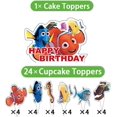 thumbnail image 6 of Finding Nemo Party Supplies Decorations Birthday Cake Topper Banner Decor Backdrop Balloons, 6 of 7