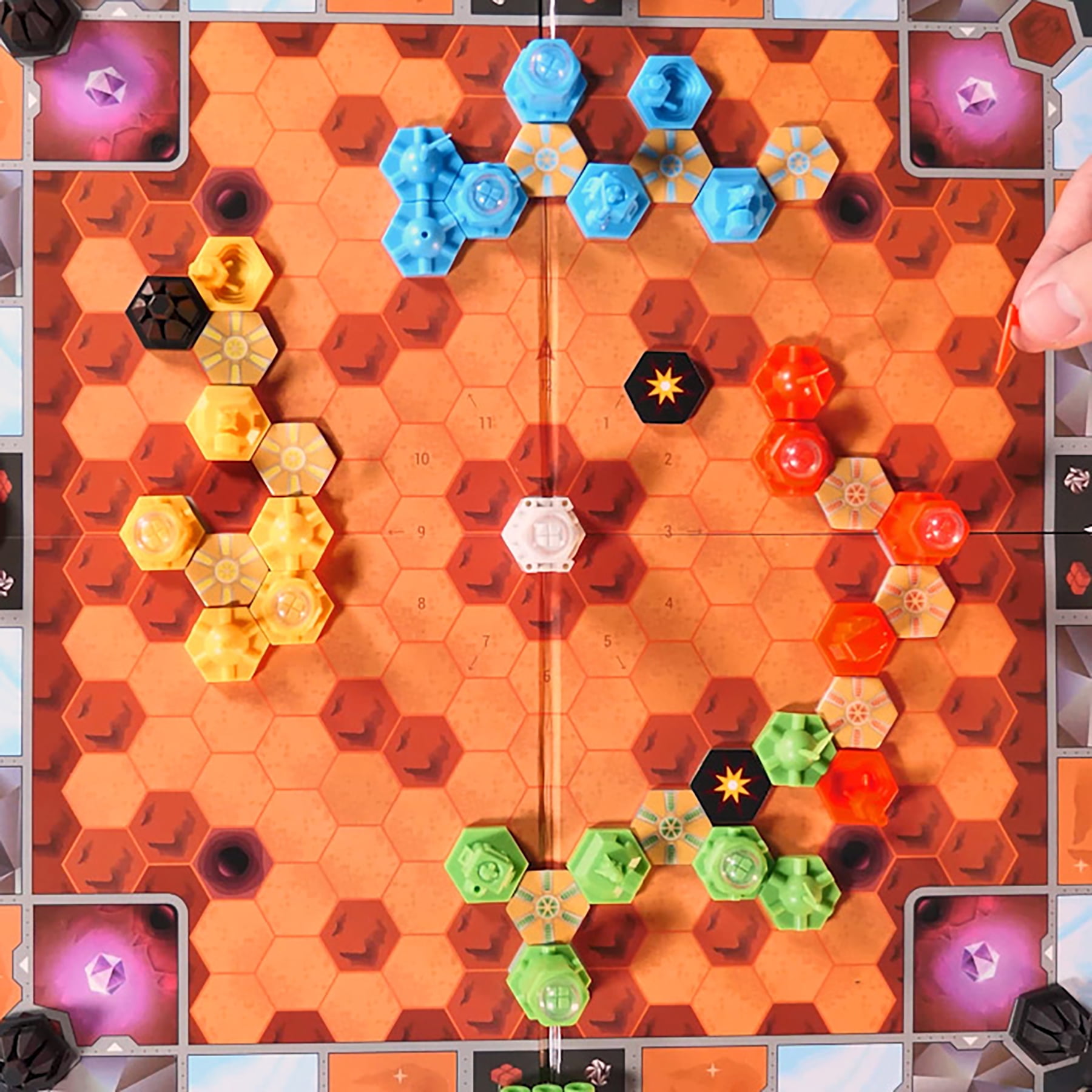Enhance Games: Migration Mars - Strategy Board Game, 2-4 Players, Ages 12+, 90-120 Min Play Time