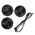 thumbnail image 2 of Ventilador De Tela Para Aire Acondicionado, Ventilador De Chaleco De Refrigeración Ligero De 3 Piezas, 3 Velocidades Para Climas Cálidos, 2 of 7