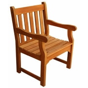 ALK Brands - Patio Outdoor Hardwood Adam Dining Chair