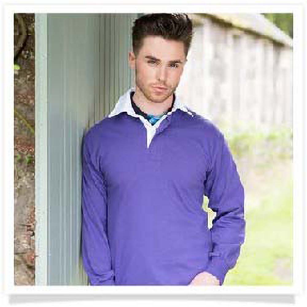 Front Row Mens Long Sleeve Sports Rugby Shirt