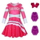 thumbnail image 1 of Zombies 3 Zombie disfraz de escuela secundaria, vestido de porristas para niños, faldas superiores para niñas pequeñas, monos de carnaval y Halloween, 1 of 5