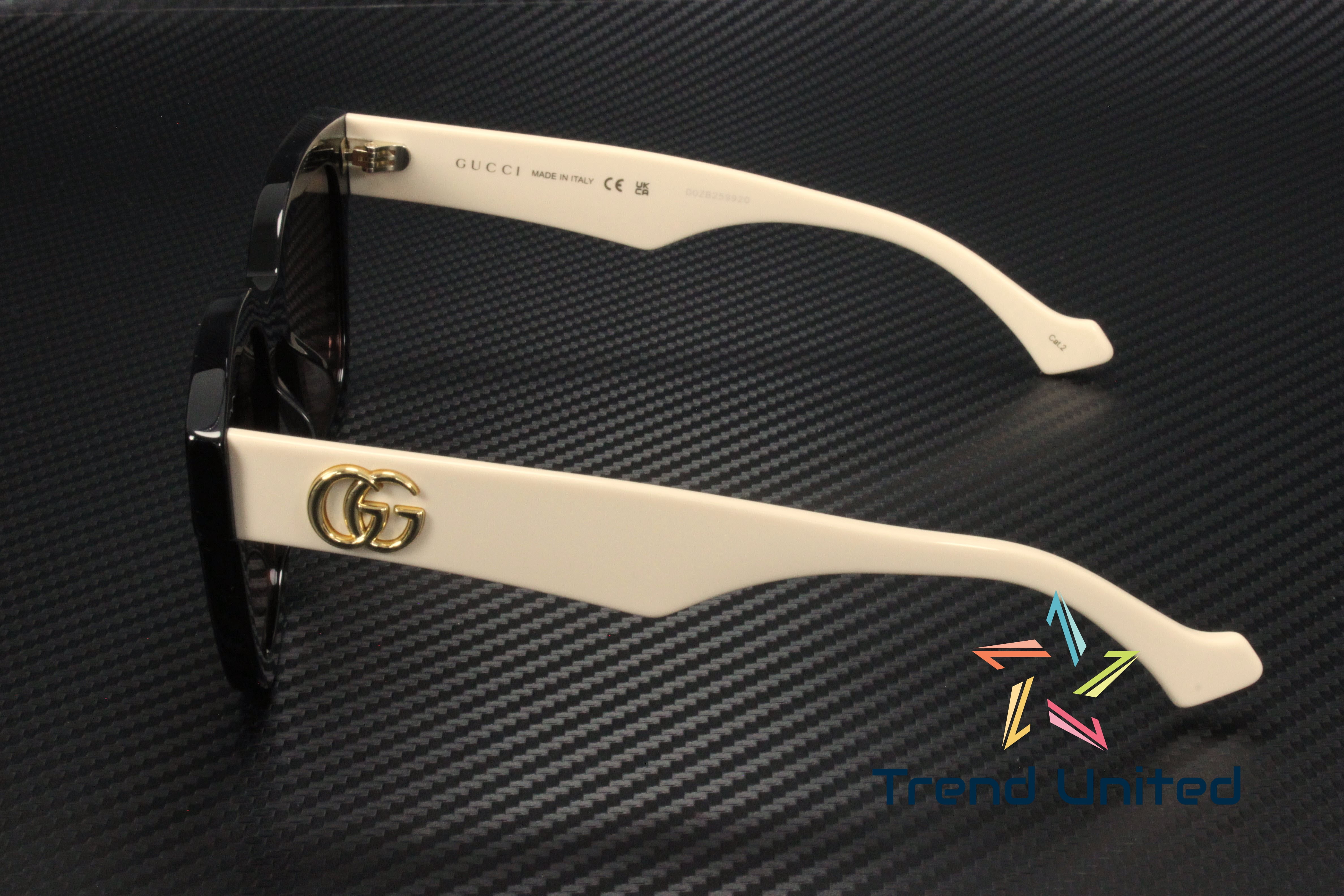 Sunglasses Gucci GG 0998 S- 002 Black / Orange White  display picture 2