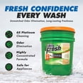 thumbnail image 4 of Ultra Fresh 3X Platinum Laundry Detergent Liquid, Original Green (4 Pack), 4 of 10