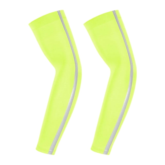 Mangas de Brazo de Protección Solar para Hombres Manga de Hielo Reflectante, Cubierta de Correr Al Aire Libre Transpirable Protección Uv de Color Sólido