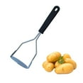 thumbnail image 4 of Electronicheart Stainless Steel Potato Masher Fruit Masher with Black Handle Kitchenware Tools, 4 of 4
