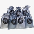 thumbnail image 5 of bobasndm Drawstring Gift Bag 24pcs Christmas Gift Bags Exquisite Single-layer Fabric with Dustproof Mesh Lace Opening Festive Packaging, 5 of 8