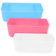 thumbnail image 1 of Comedero para pollitos, bandeja de acero inoxidable, caja de comida para pájaros, plato para animales pequeños, jaula para loros, cuenco para periquitos y colibríes, plato de alimentación con pinza,, 1 of 6