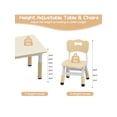 thumbnail image 3 of Eastvita ' Table 6-Chair Set with Key Features (Beige Grey Pink), 3 of 7