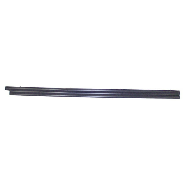 Crown Automotive Door Weather Strip 55024254 Direct-Fit; Window Glass Strip; Black; Right Door Kit