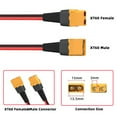 thumbnail image 3 of CIYISON XT60 Adapter Cable XT60 Charging Cable XT60 Female Connectors to Female Power, 3 of 9