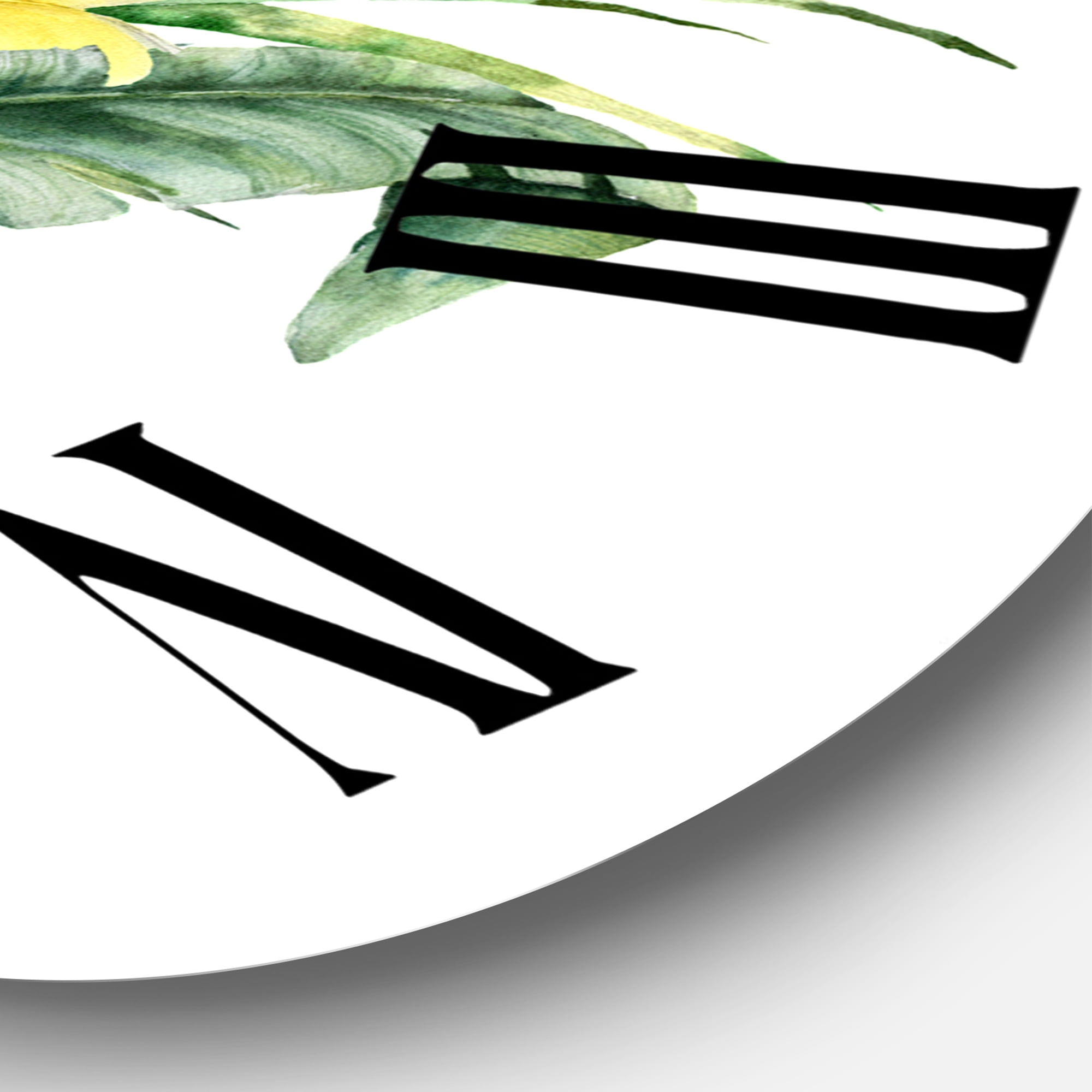 Designart 1 in Quartz Traditional Wall Clock
