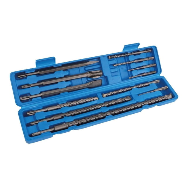 Kit Brocas Cinceles Rork Sds Plus Para Concreto Taladro 12 Piezas