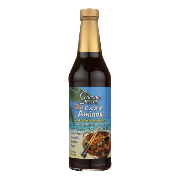 Coconut Aminos Soy Free Seasoning Sauce 16.90 Ounces (Pack of 6)