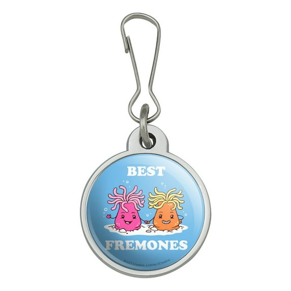 Best Fremones Frenemies Friend Enemy Funny Humor Jacket Handbag Purse Luggage Backpack Zipper Pull Charm