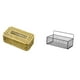 thumbnail image 1 of Caja de pañuelos,Dispensador de pañuelos para baño,Cesta de almacenamiento,Cesta organizadora de almacenamiento de cocina colgante de alambre,Organizador de pared para baño con cesta de, 1 of 7