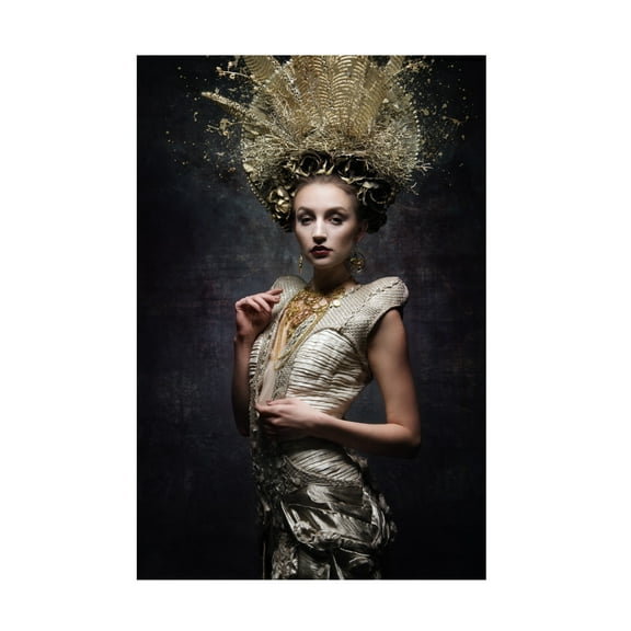 Canvas Wall Art - Siegart  'The Priestess' Wall Art for Living Room, Bedroom, or Office Décor by Trademark Fine Art - 12 x 19 Inches