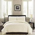 thumbnail image 2 of Chic Home CS3336-US Eloida Beige King 3 Piece Comforter Set, 2 of 5